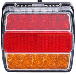 12V LED Tail Light For Trucks & Trailers With Reflector
