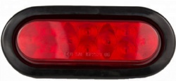 6 Inch Oval Tail Light LED Stop Light 10-30V